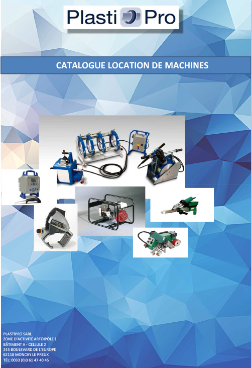 Catalogue location de machines